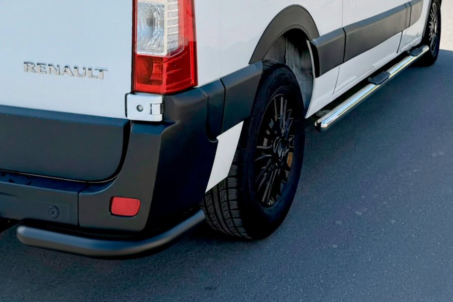 Nissan NV400 2010–2024 Takakulmapalat AK003 Black (2 kpl, ruostumaton teräs) Kuva 5