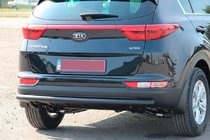 Kia Sportage 2015–2021 Takaosan suojakaari AK002 Black (ruostumaton teräs) kuva 1