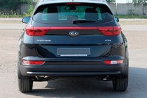 Kia Sportage 2015–2021 Takaosan suojakaari AK002 Black (ruostumaton teräs) kuva 2