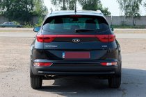 Kia Sportage 2015–2021 Takaosan suojakaari AK002 Black (ruostumaton teräs) kuva 5