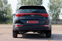 Kia Sportage 2015–2021 Takaosan suojakaari AK002 Black (ruostumaton teräs) kuva 4