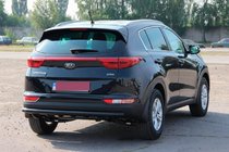 Kia Sportage 2015–2021 Takaosan suojakaari AK002 Black (ruostumaton teräs) kuva 3