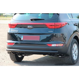 Takaosan suojakaari AK002 Black (ruostumaton teräs) Kia Sportage 2015–2021 kuva 1