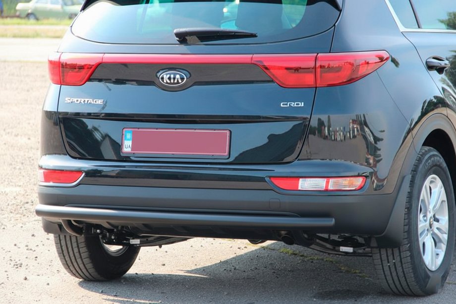 Kia Sportage 2015–2021 Takaosan suojakaari AK002 Black (ruostumaton teräs) Image