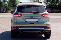 Ford Kuga/Escape 2013–2019 Takasuojakaari AK002 Black (ruostumaton teräs) kuva 1