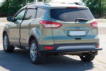 Ford Kuga/Escape 2013–2019 Takasuojakaari AK002 Black (ruostumaton teräs) kuva 2