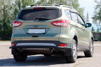 Ford Kuga/Escape 2013–2019 Takasuojakaari AK002 Black (ruostumaton teräs) kuva 3