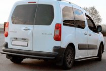Citroen Berlingo 2008–2018 Takasuojakaari Black (ruostumaton teräs) 60 mm kuva 4