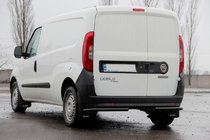 Opel Combo 2012–2018 Takakulmaputket AK003 Black (ruostumaton teräs) kuva 2