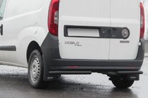 Opel Combo 2012–2018 Takakulmaputket AK003 Black (ruostumaton teräs) kuva 1
