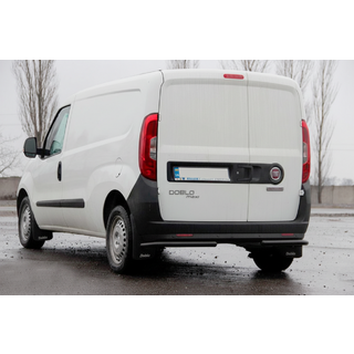 Takakulmaputket AK003 Black (ruostumaton teräs) Opel Combo 2012–2018 kuva 2