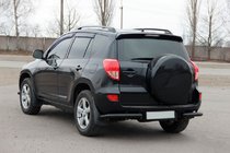 Toyota Rav 4 2006–2013 Takakulmapalat AK003 Black (2 kpl, ruostumaton teräs) kuva 3