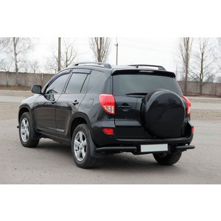 Takakulmapalat AK003 Black (2 kpl, ruostumaton teräs) Toyota Rav 4 2006–2013 kuva 3