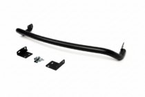 Hyundai Santa Fe 2 2006–2012 Takasuojakaari AK002 Black (ruostumaton teräs) kuva 3