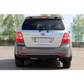 Takasuojakaari AK002 Black (ruostumaton teräs) Kia Sorento I BL 2002–2009 kuva 1