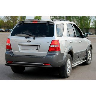 Takasuojakaari AK002 Black (ruostumaton teräs) Kia Sorento I BL 2002–2009 kuva 2