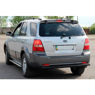 Takasuojakaari AK002 Black (ruostumaton teräs) Kia Sorento I BL 2002–2009 kuva 3