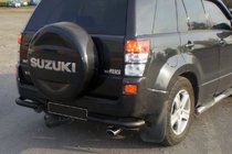 Suzuki Grand Vitara 2005–2017 Takasuojakaari AK003 Black (ruostumaton teräs) kuva 2