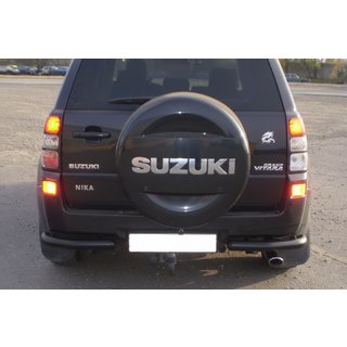 Takasuojakaari AK003 Black (ruostumaton teräs) Suzuki Grand Vitara 2005–2017 kuva 1