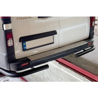 Takakulmakaaret Black (2 kpl, ruostumaton teräs) Fiat Talento 2016– kuva 1
