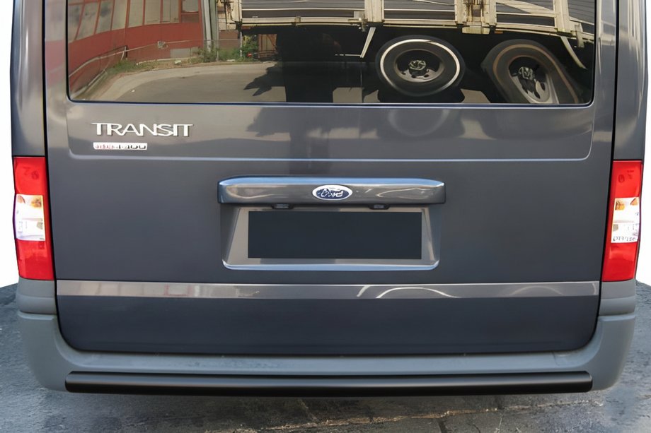 Ford Transit 2000–2014 Takasuojakaari AK002 Black (ruostumaton teräs) Image