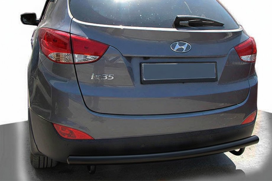 Hyundai IX-35 2010–2015 Takasuojakaari AK002 Black (ruostumaton teräs) Image