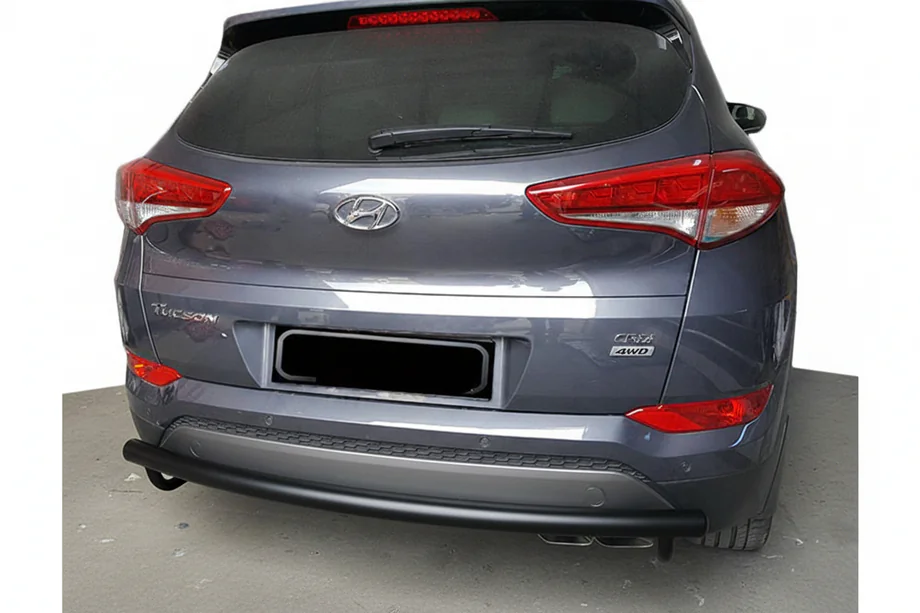 Hyundai Tucson TL 2016–2021 Takasuojakaari AK002 Black (ruostumaton teräs) Image