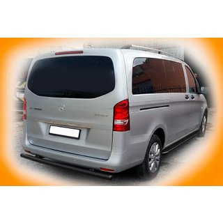 Takasuojakaari AK002 Black (ruostumaton teräs) Mercedes Vito/V-class W447 2014– kuva 2