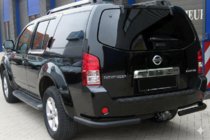 Nissan Pathfinder R51 2005–2014 Takakaari AK003 Black (ruostumaton teräs) kuva 1