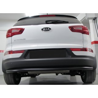 Takasuojakaari AK002 Black (ruostumaton teräs) Kia Sportage 2010–2015