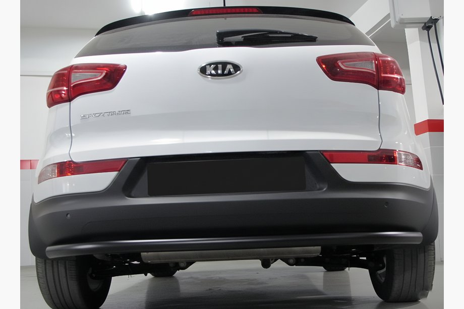 Kia Sportage 2010–2015 Takasuojakaari AK002 Black (ruostumaton teräs) Image