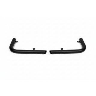 Takakulmat AK003 Black (2 kpl, ruostumaton teräs) Hyundai H200, H1, Starex 1998–2007 kuva 2