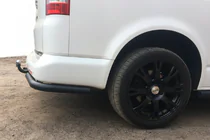 Volkswagen T6 2015–2024 Takakulmapalat AK003 Black (2 kpl, ruostumaton teräs) kuva 2