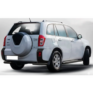 Takakulmapalat AK003 Black (2 kpl, ruostumaton teräs) Chery Tiggo 3 2005– kuva 1