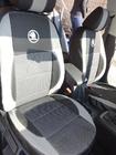 Skoda Octavia II A5 2006–2010 Auton penkinpäälliset (keinonahka↗kangas, Premium) kuva 15