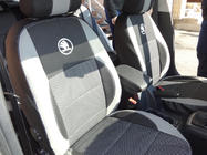 Skoda Octavia II A5 2006–2010 Auton penkinpäälliset (keinonahka↗kangas, Premium) kuva 16