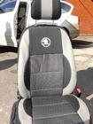 Skoda Octavia II A5 2006–2010 Auton penkinpäälliset (keinonahka↗kangas, Premium) kuva 19