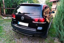 Volkswagen Touareg 2002–2010 Takasuojakaari AK002 Black (2 kpl, ruostumaton teräs) kuva 3
