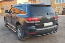 Volkswagen Touareg 2002–2010 Takasuojakaari AK002 Black (2 kpl, ruostumaton teräs) kuva 5