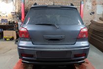 Mitsubishi Outlander 2001–2006 Takasuojakaari AK002/2 Black (ruostumaton teräs) kuva 2