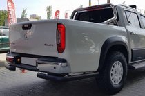 Ford Ranger 2011–2022 Takasuojakaari AK003 Black (2018-2022, ruostumaton teräs) kuva 1