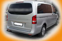 Mercedes Vito/V-class W447 2014– Takakulmasuoja AK003 Black (ruostumaton teräs) kuva 4