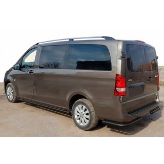 Takakulmasuoja AK003 Black (ruostumaton teräs) Mercedes Vito/V-class W447 2014– kuva 1