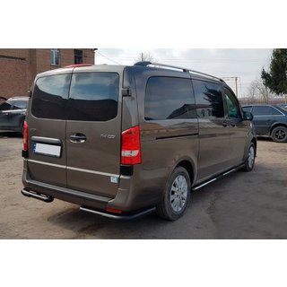 Takakulmasuoja AK003 Black (ruostumaton teräs) Mercedes Vito/V-class W447 2014– kuva 2