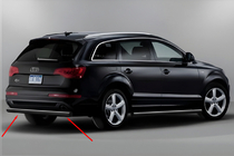 Audi Q7 2005–2015 Takaosan suojakaari AK002 Black (ruostumaton teräs) kuva 1