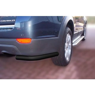 Takakulmapalat AK003 Black (2 kpl, ruostumaton teräs) Chevrolet Captiva 2006–2019