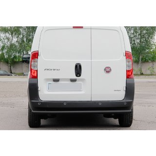 Takapuskurisuoja Black (ruostumaton teräs) Fiat Fiorino/Qubo 2008–2024 kuva 3