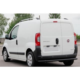 Takapuskurisuoja Black (ruostumaton teräs) Fiat Fiorino/Qubo 2008–2024 kuva 1