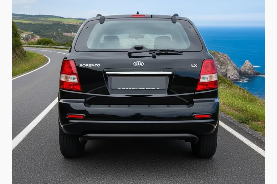 Kia Sorento I BL 2002–2009 Takakaari AK012 Black (ruostumaton teräs) Image
