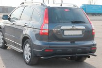 Honda CRV 2007–2011 Takakaari AK008 Black (ruostumaton teräs) kuva 2